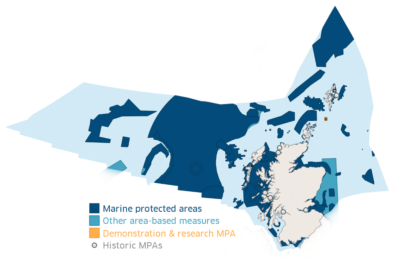 Scotland’s marine protected areas now cover 37% of Scotland’s seas.