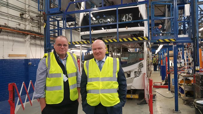 Gordon MacDonald and Andy Wightman visited  Alexander Dennis on 7 January.