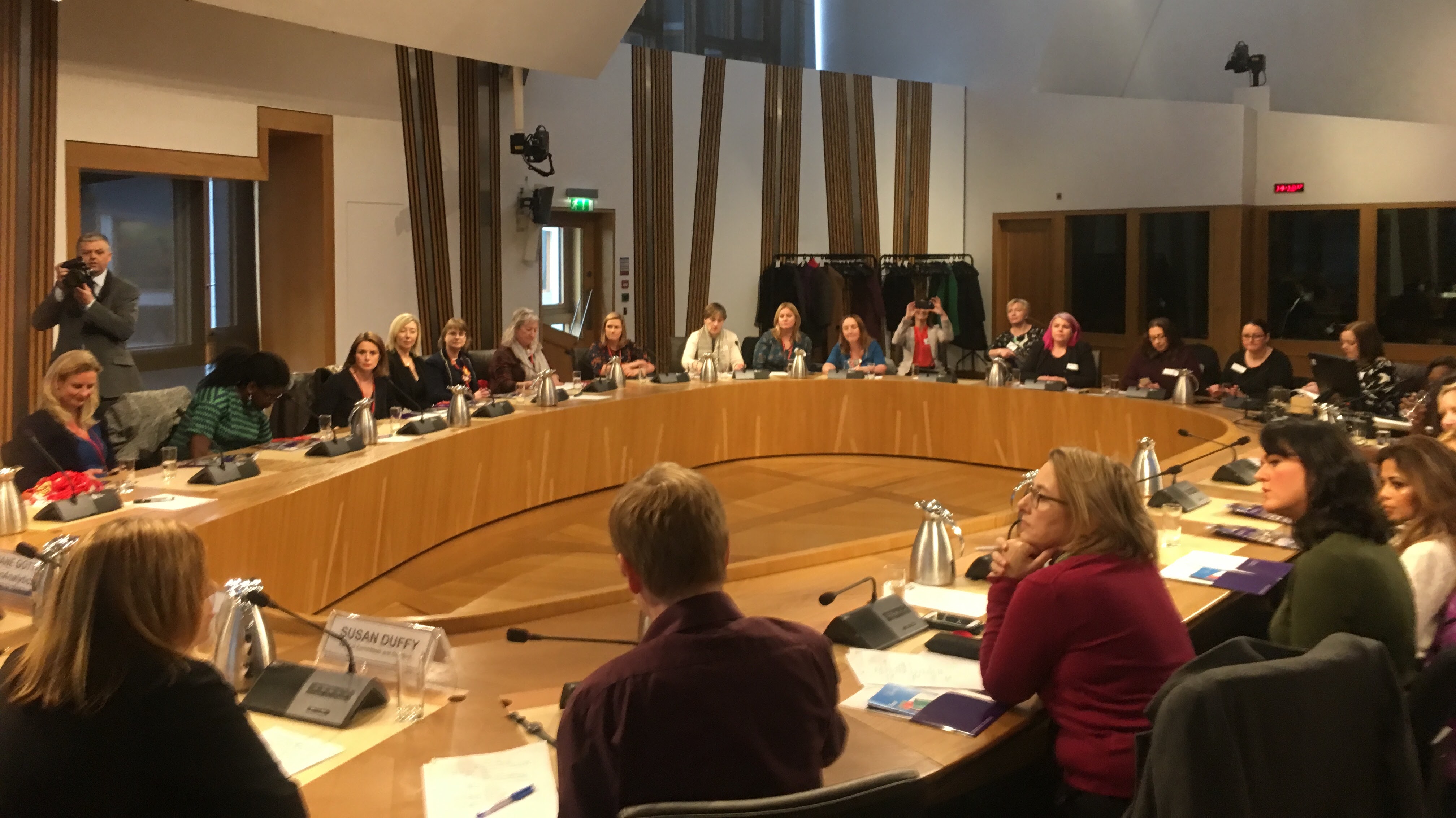 Training session with Women's Enterprise Scotland ambassadors.